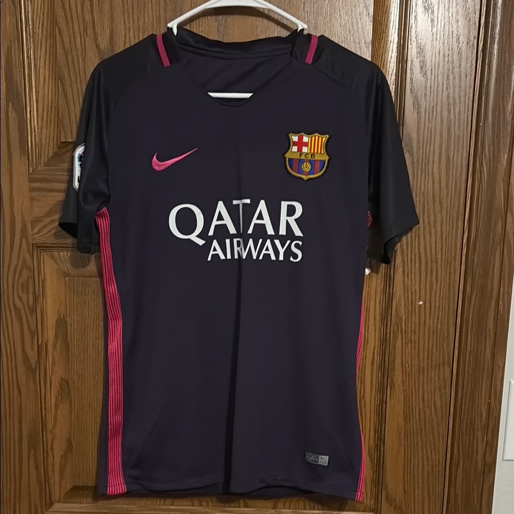 Nike Kids FC Barcelona Black Soccer Jersey